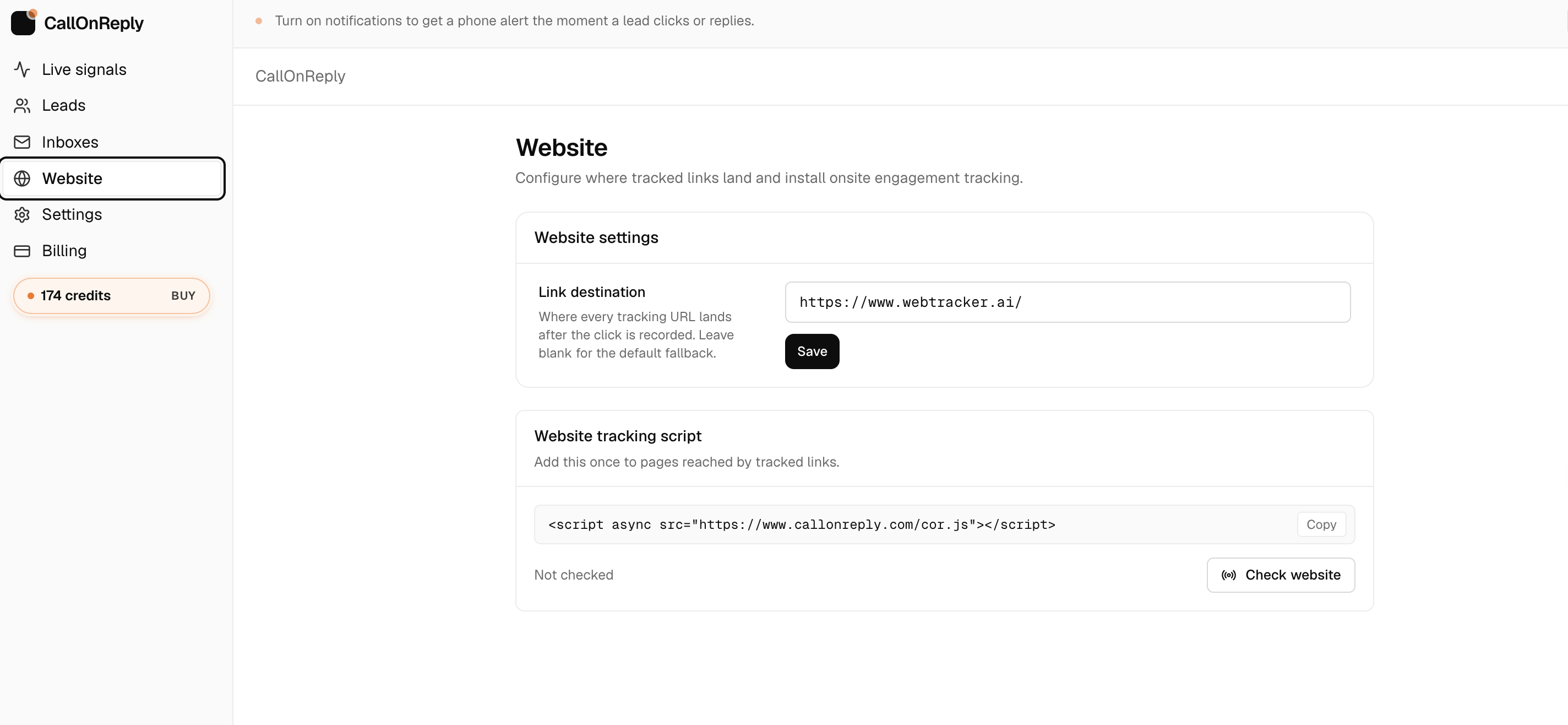 url tracking overview