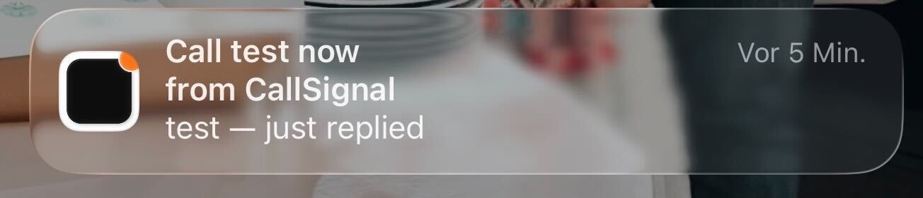 mobile notification