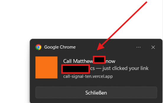 desktop notification preview