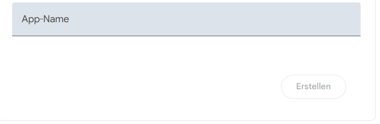 app name